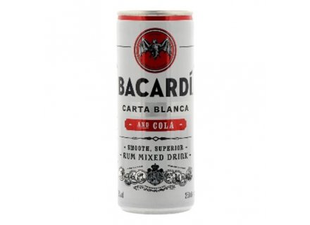 Bacardi Rum Cola Blik