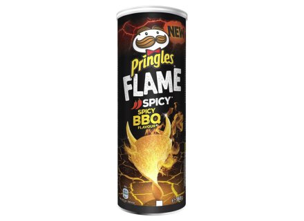 Pringles Flame Spicy BBQ