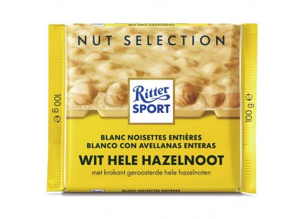 Ritter Sport Wit Hele Hazelnoot