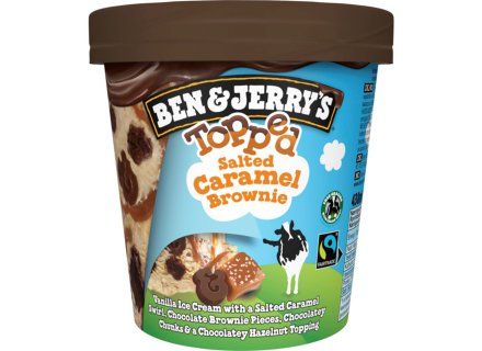 Ben & Jerry’s Topped Salted Caramel Brownie