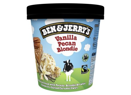 Ben & Jerry’s Vanille Pecan Blondie