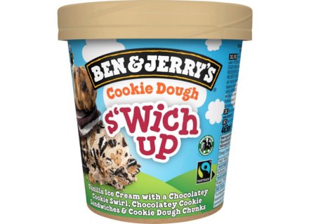 Ben & Jerry’s Cookie Dough S’wich Up