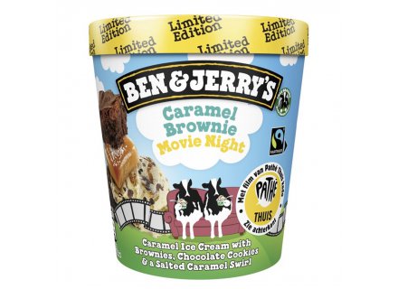 Ben & Jerry’s Caramel Brownie Movie Night