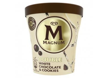 Magnum Double White Chocolate & Cookies Ice Cream