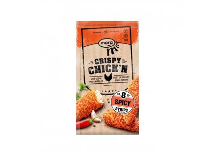 Mora Crispy Chick’n Spicy Strips 8stk