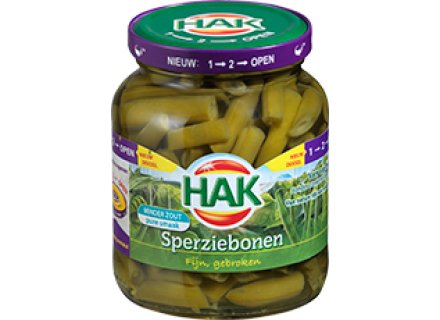 HAK SPERZIEBONEN FIJN 185G