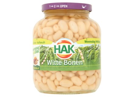 HAK WITTE BONEN 720G