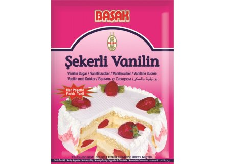 BASAK VANILLESUIKER 25G