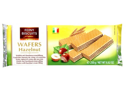 FEINY BISCUITS WAFELS HAZELNOOT 250G