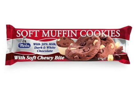 MERBA SOFT MUFFIN COOKIES 175G