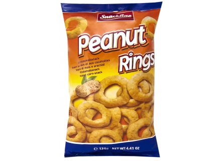 SNACKLINE PEANUT RINGS CHIPS 125G