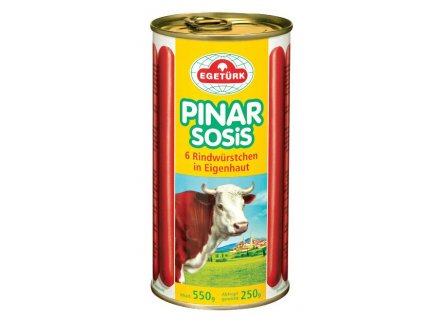 EGETURK KNAKWORST PINAR 250G