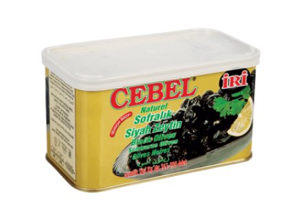 CEBEL ZWARTE OLIJVEN (IRI) 750G