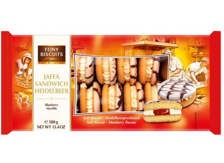 FINE BISCUITS JAFFA SANDWICH 380G