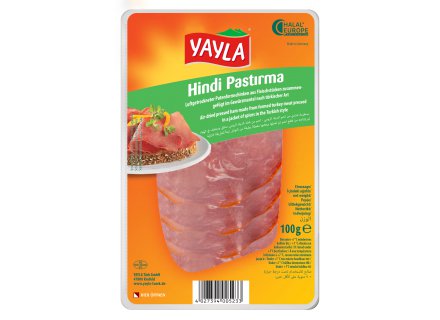 YAYLA KALKOEN PASTIRMA 100G