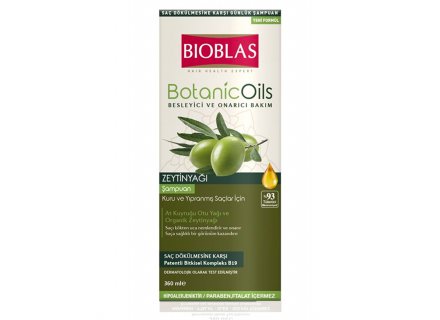 BIOBLAS SHAMPOO BOTANICOILS OLIJFOLE 360ML