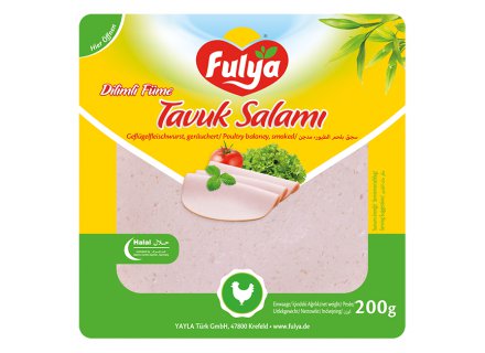 FULYA PLAKJES KIPSALAMI PIKANT 200G