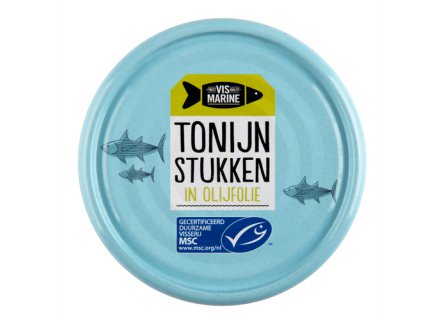 VIS MARINE TONIJN IN OLIFOLIE 160G