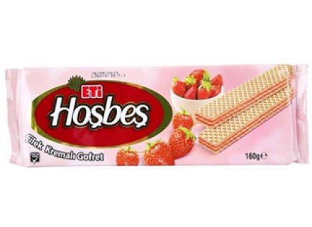 ETI HOSBES AARDBEI WAFELS 142G