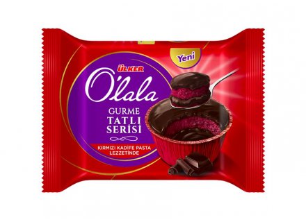 ULKER OLALA GURME RODE CAKE 70G