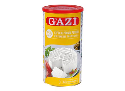 GAZI WITTE KAAS 55% VET 800G