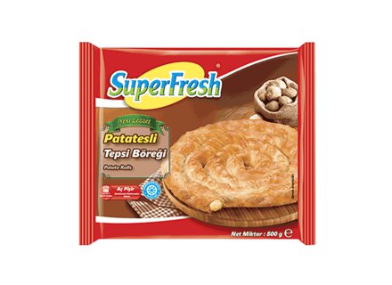 SUPERFRESH TEPSI BOREK AARDAPPEL 800G