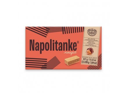 NAPOLITANKE WAFER HAZELNOOT 327G