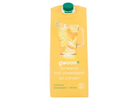 G'WOON TINTELFRUIT SINAAS CITRO 1500 ML