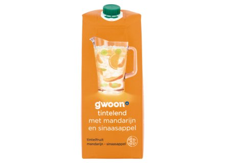 G'WOON TINTELFRUIT SINAS MANDARIJN 1,5L