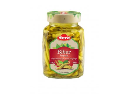 SERA TAFELZUUR PEPERS 600G