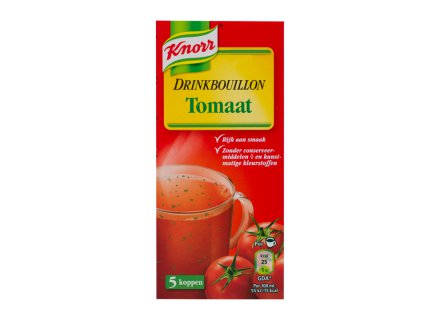 KNORR DRINKBOUILLON TOMAAT 5ST