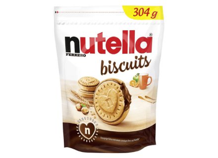 NUTELLA FERRERO BISCUITS 304G