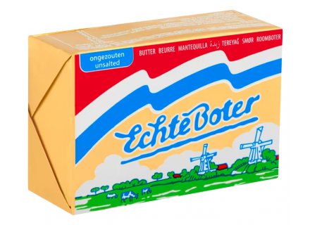 ECHTE BOTER ONGEZOUTEN 250G