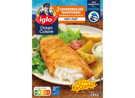 IGLO LEKKERBEKJES TRADITIONEEL 240G