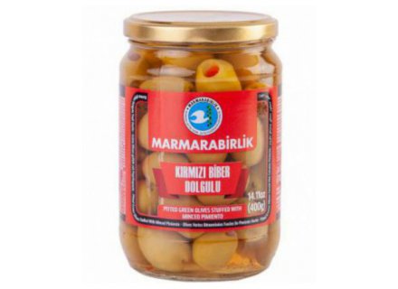 M.BIRLIK OLIJVEN (PAPRIKA) GLAS 400G