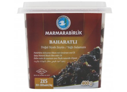 M.BIRLIK OLIJVEN (2XS) KURU SELE CESNILI 400G