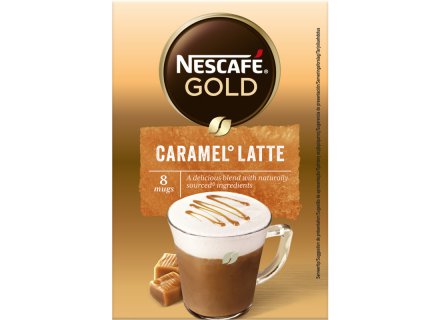 NESCAFE GOLD CARAMEL LATTE 136G