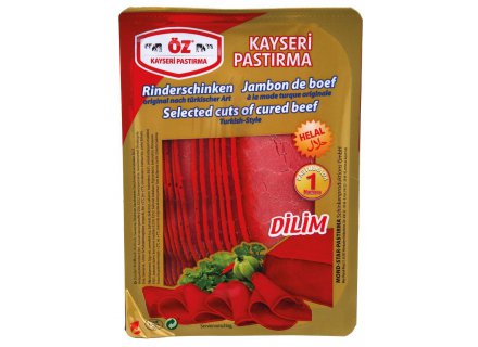 OZ KAYSERI PASTIRMA STUKJES 200G