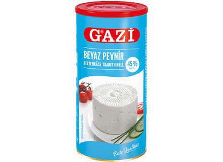 GAZI WITTE KAAS 45% VET 800G