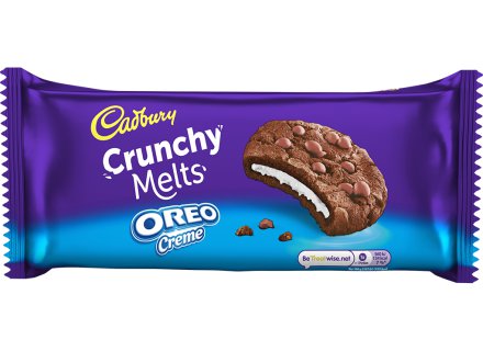 CADBURY CRUNCHY MELTS OREO 156G