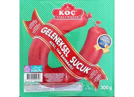 KOC KNOFLOOKWORST HEET 300G