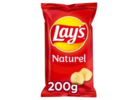 LAYS CHIPS NATUREL 200G