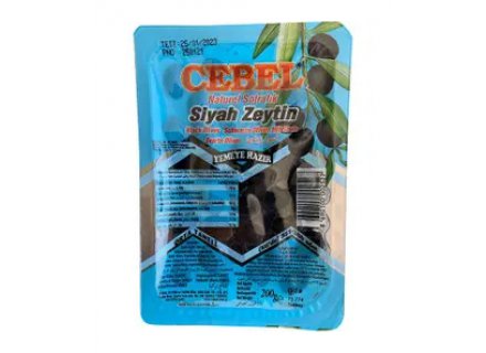 CEBEL OLIJVEN ZWART ORTA 200G