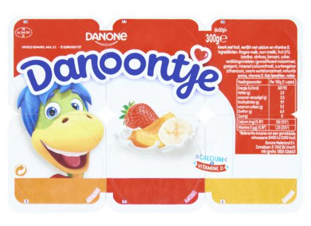 DANONE DUO AARBEI ABRIKOOS 300G