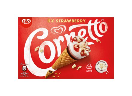 OLA CORNETTO AARDBEI 8ST