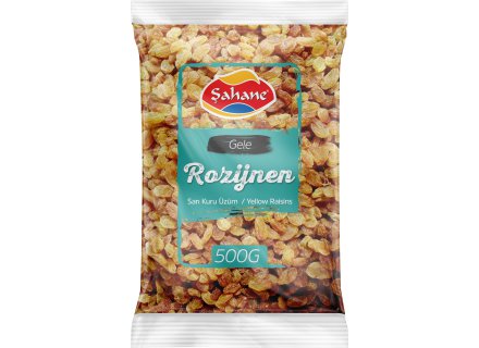 SAHANE ROZIJNEN (GEEL MEDIUM) 500G