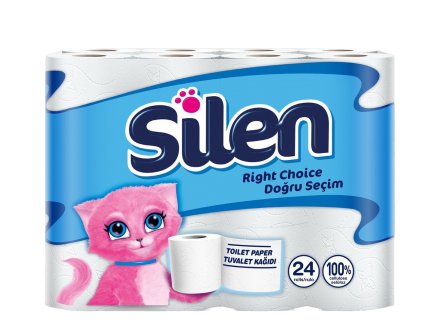 SILEN TOILETPAPIER 24 ROLLEN