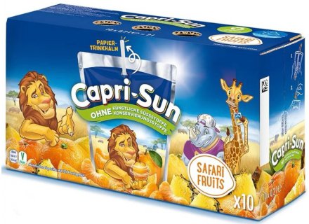 CAPRI-SUN SAFARI FRUITS 10X200ML