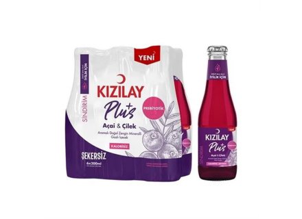 KIZILAY PLUS ACAI&AARDBEI 6X200ML