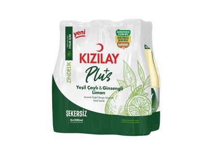 KIZILAY PLUS GR.THEE&GINS. 6X200ML